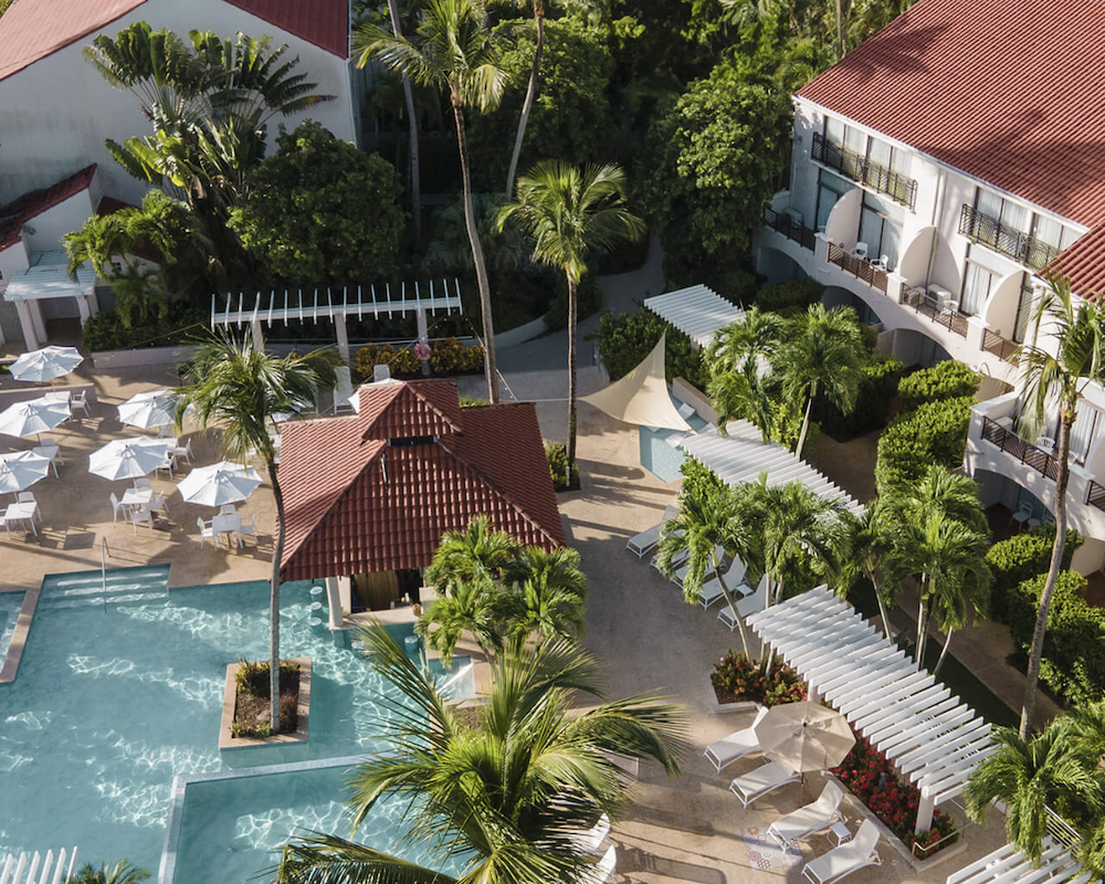 Aerial view of the Wyndham Palmas Beach and Golf Boutique Resort