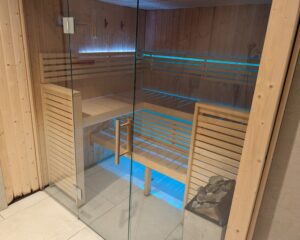 Sauna at the Hyatt Centric Malta