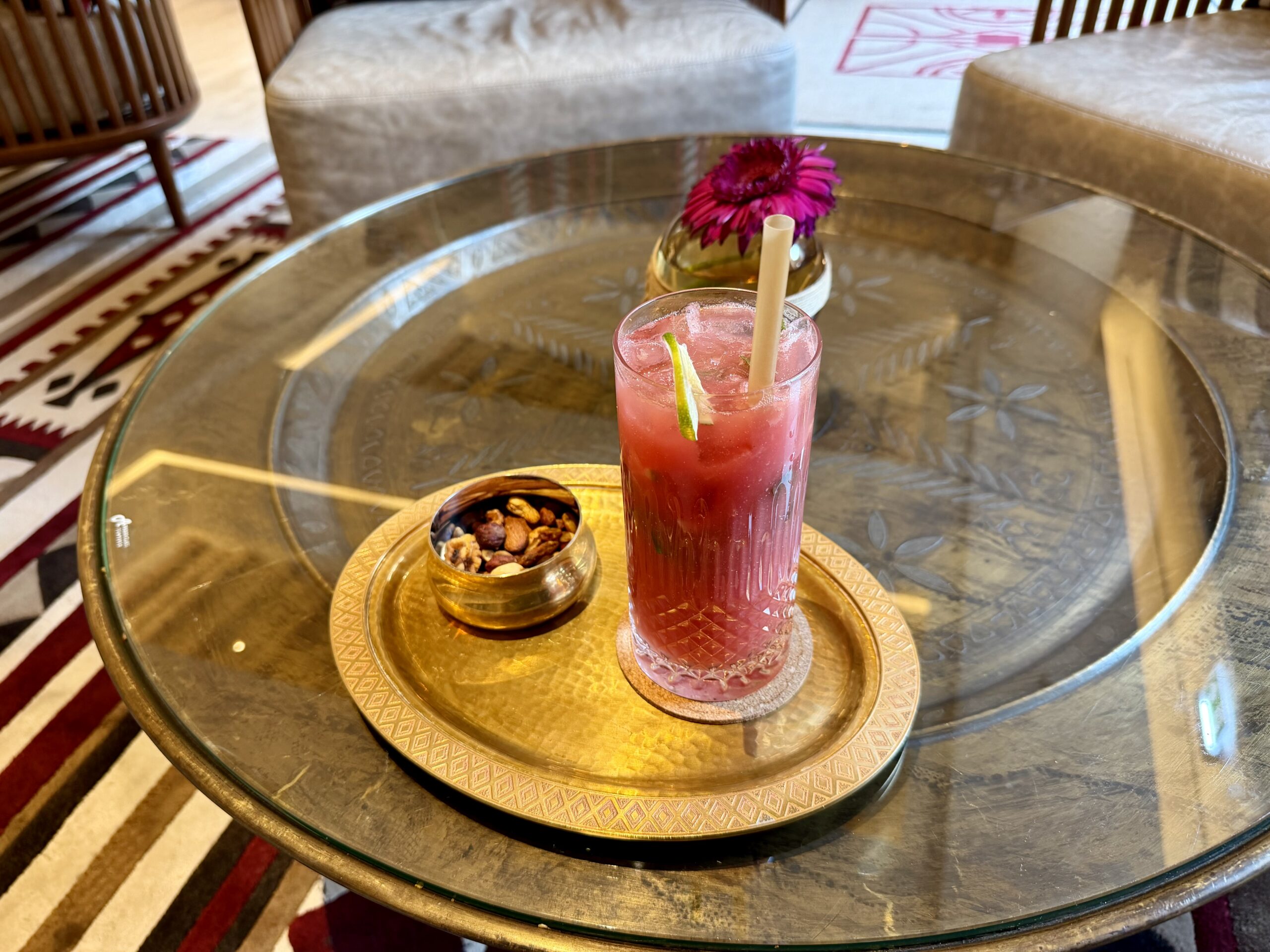 Bab Samhan Hotel cafe mojito.