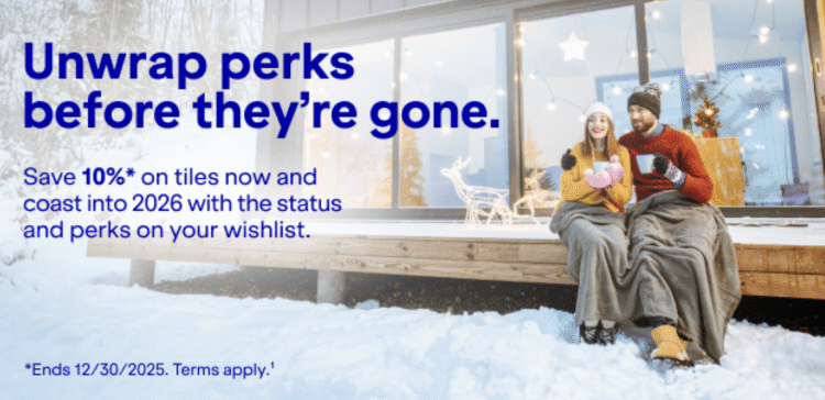 JetBlue Buy Tiles promo banner.