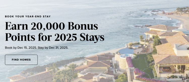 Marriott Homes & Villas end of year promo.