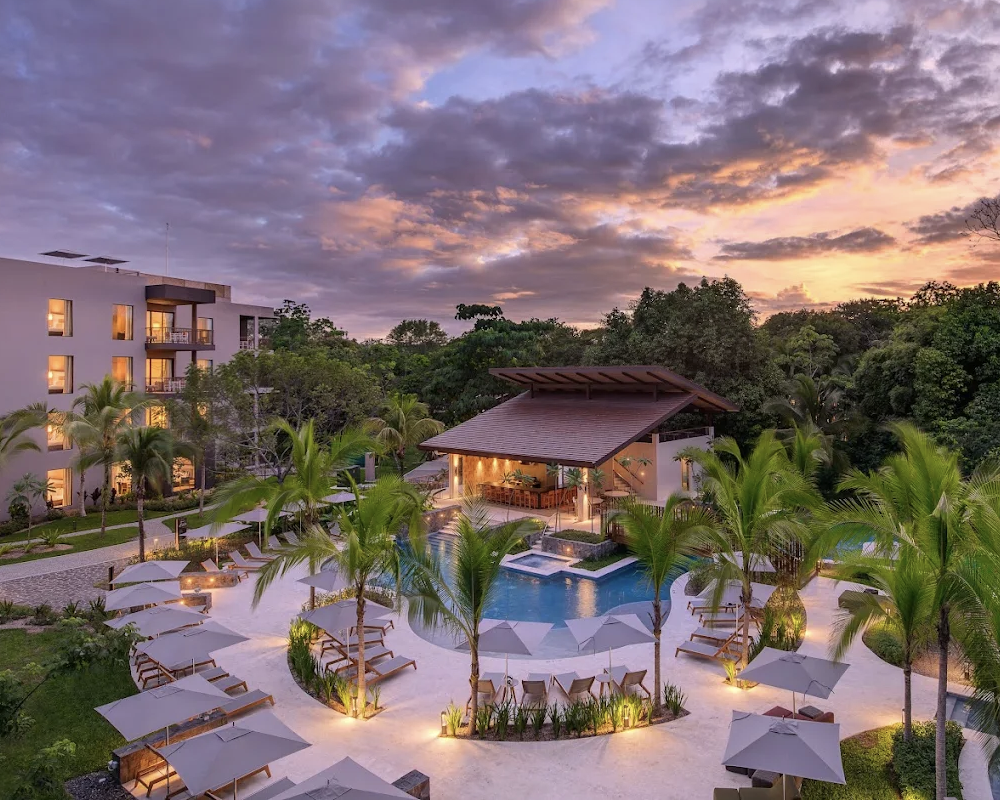 Botanika Osa Peninsula, Curio Collection by Hilton aerial view.