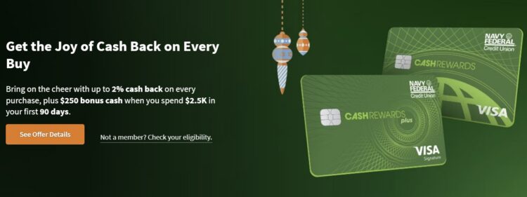 Navy Federal cashRewards Cards