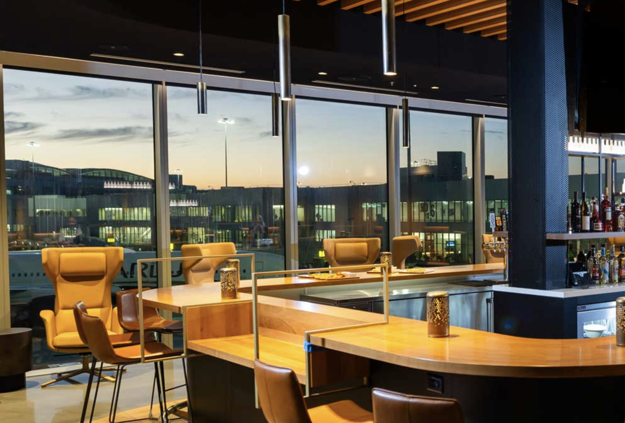 Alaska Airlines Lounge SFO. 