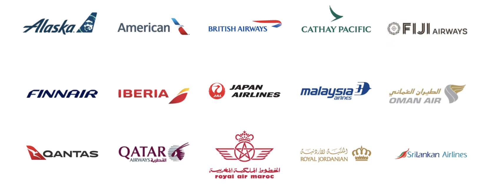 Oneworld member airlines