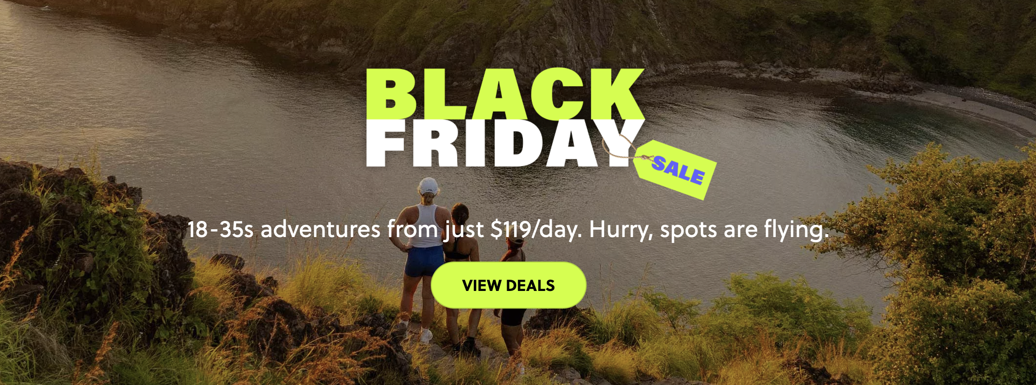 Contiki Black Friday sale