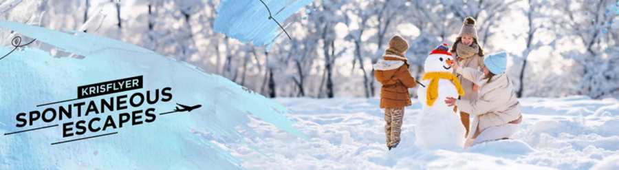 Singapore Airlines Spontaneous Escapes Banner Image