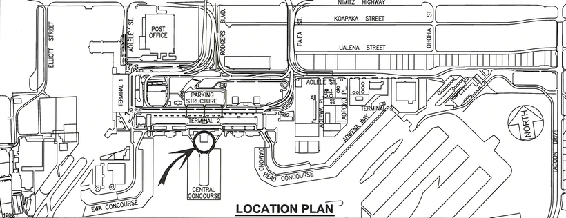 southwest lounge plans at HNL