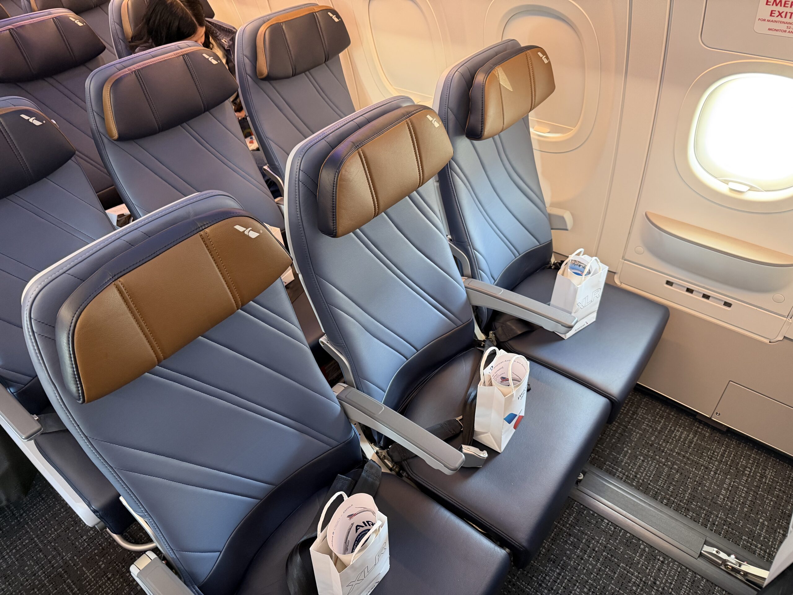 American Airlines A321XLR Exit Row