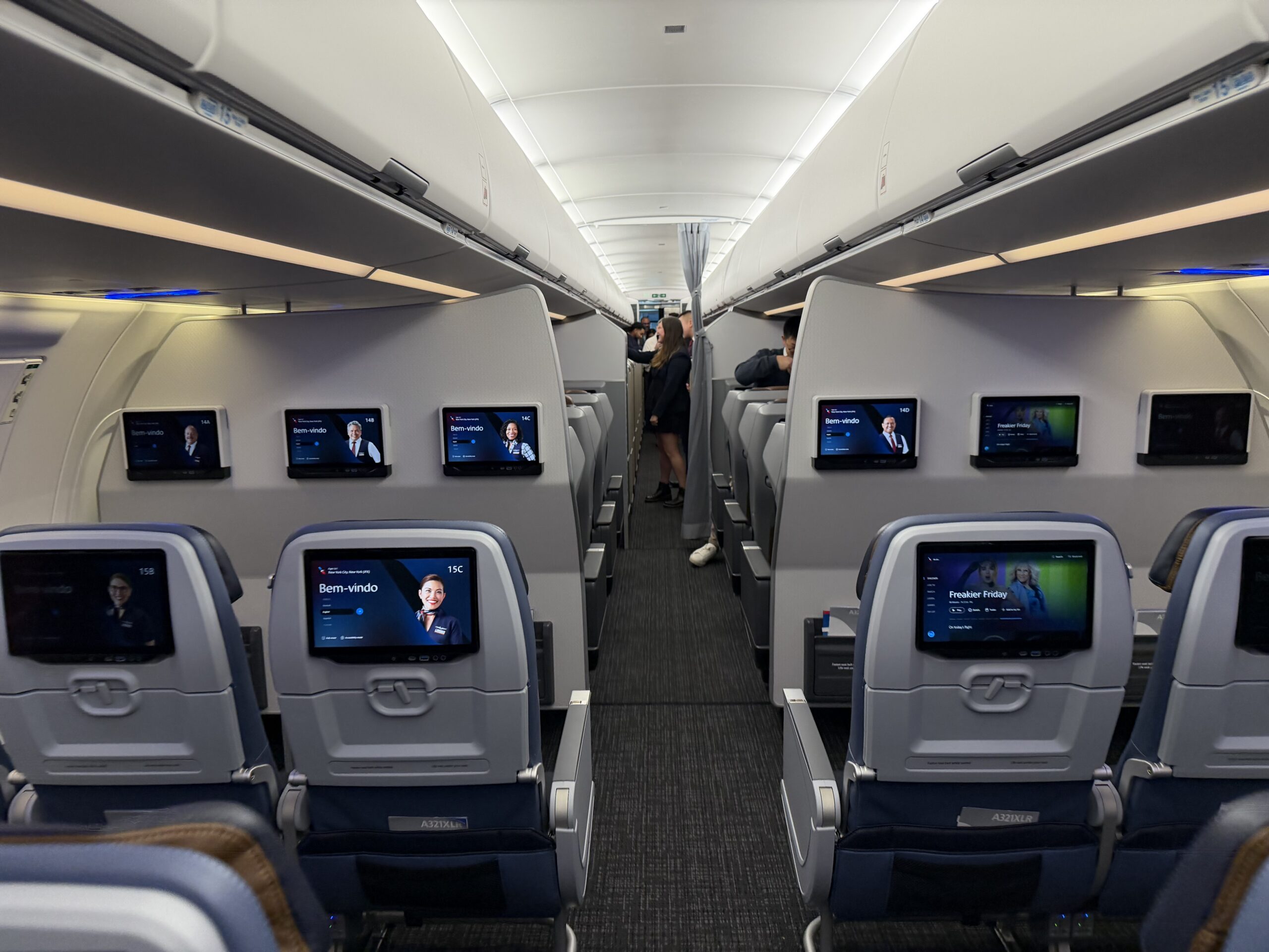 American Airlines A321XLR bulkhead