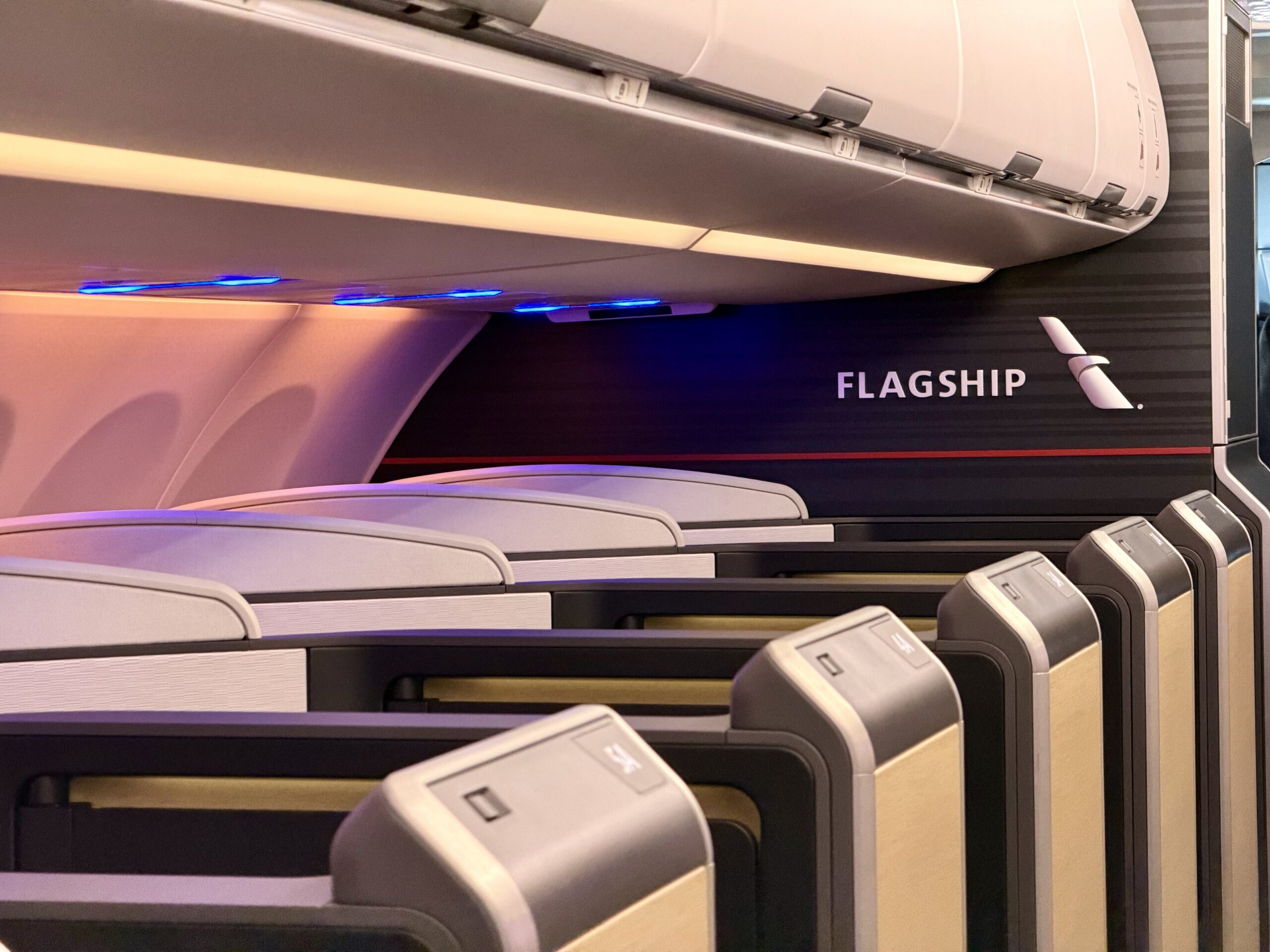 American Airlines A321XLR Flagship Suite rear view