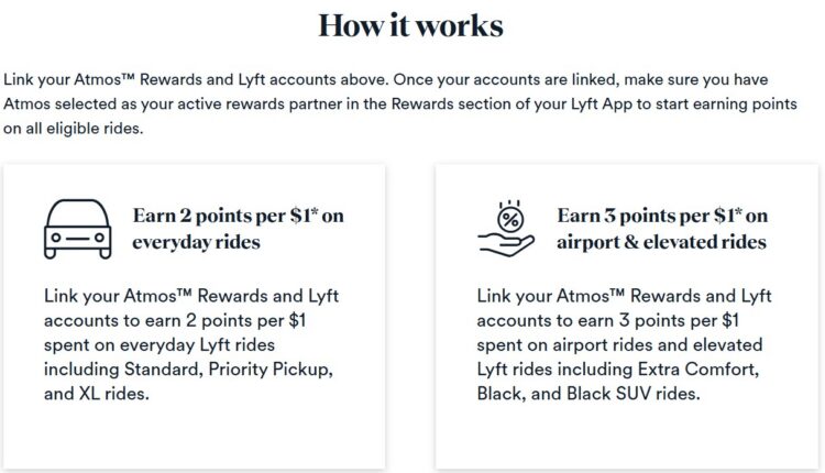 Alaska Atmos Rewards with Lyft