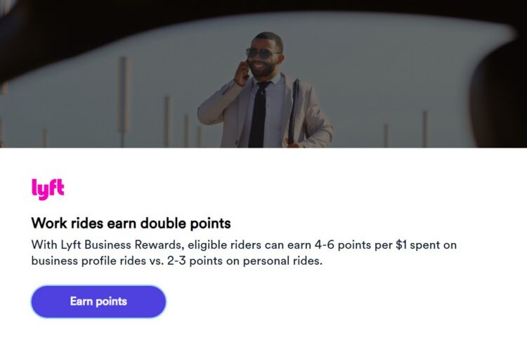 Alaska Lyft Business Rewards