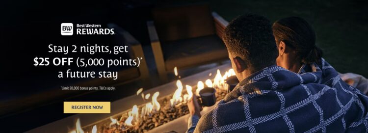 Best Western 5,000 Points December 2025 Promotion