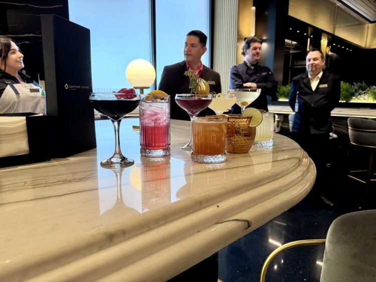 Sapphire Lounge Las Vegas drinks