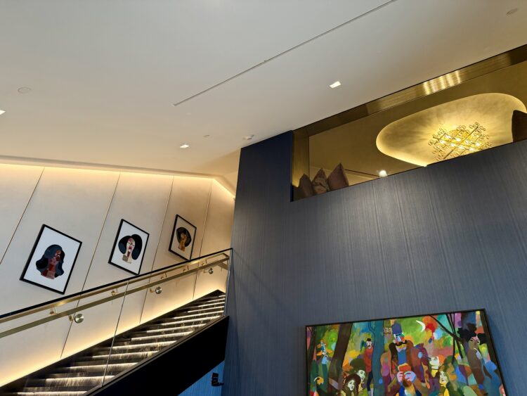 Sapphire Lounge Las Vegas art