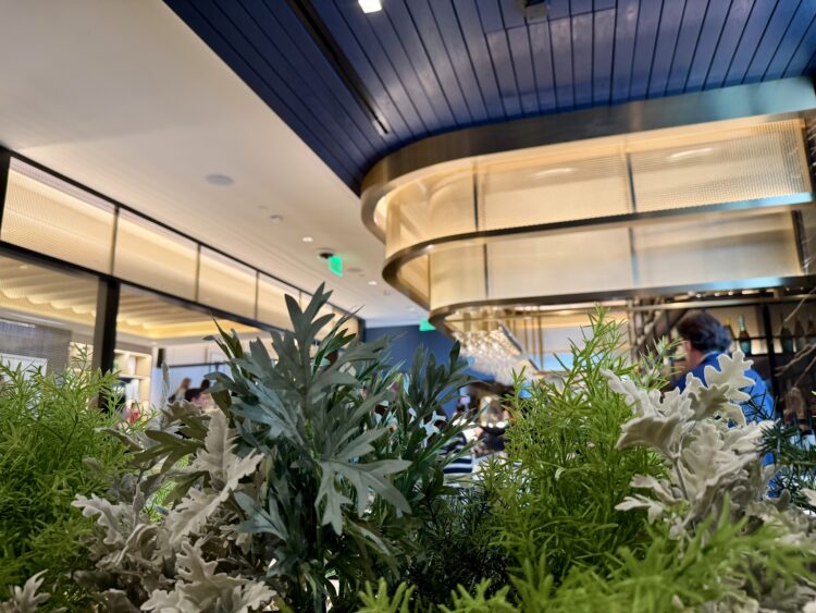 Sapphire Lounge Las Vegas bar/foliage