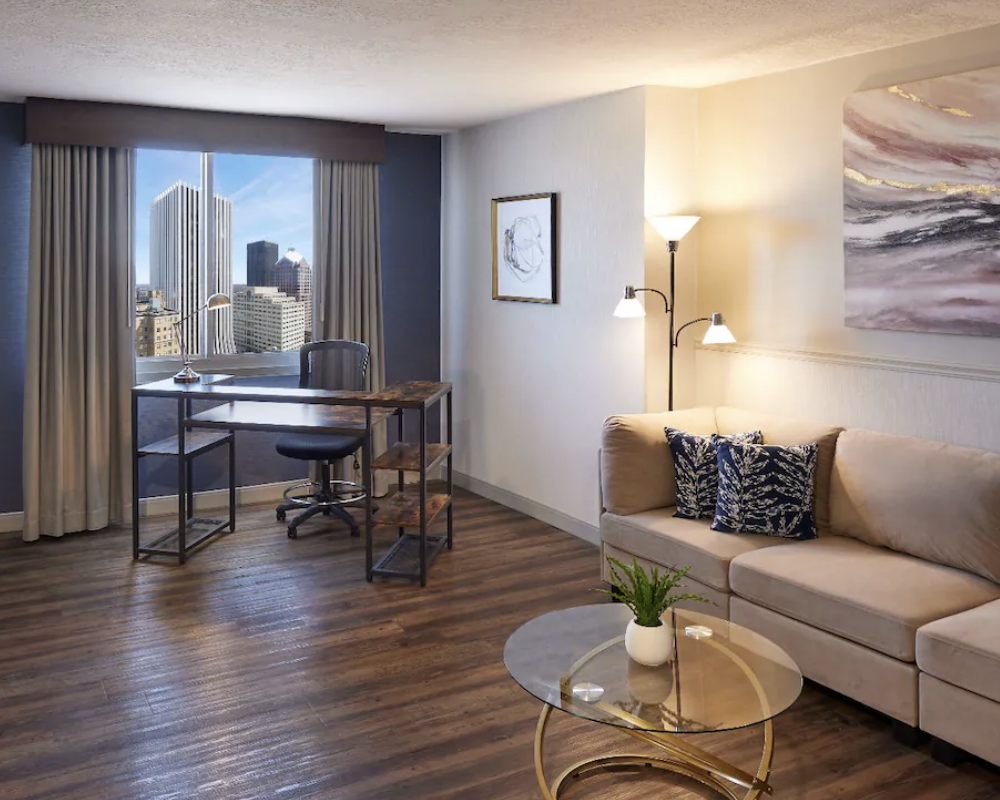 Suite at the Hyatt Regency Rochester