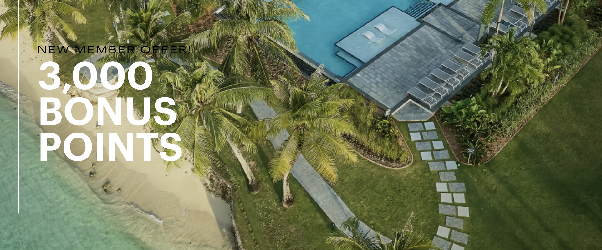 Screenshot of IHG One Rewards new member bonus