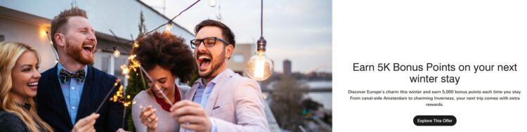 Marriott 5,000 Points at Select European Properties