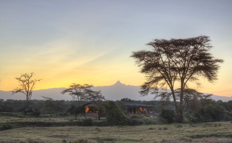 Ol Pejeta, along the Ewaso Ngiro River, Mount Kenya