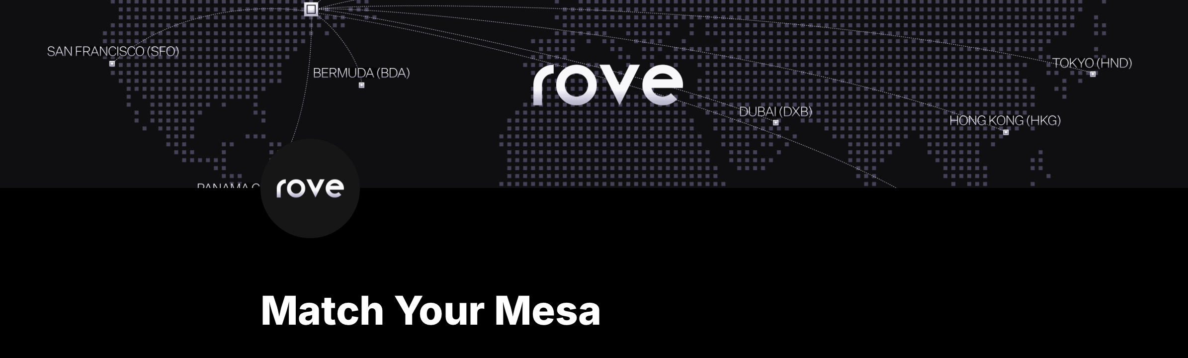 Rove Matcvh Your Mesa