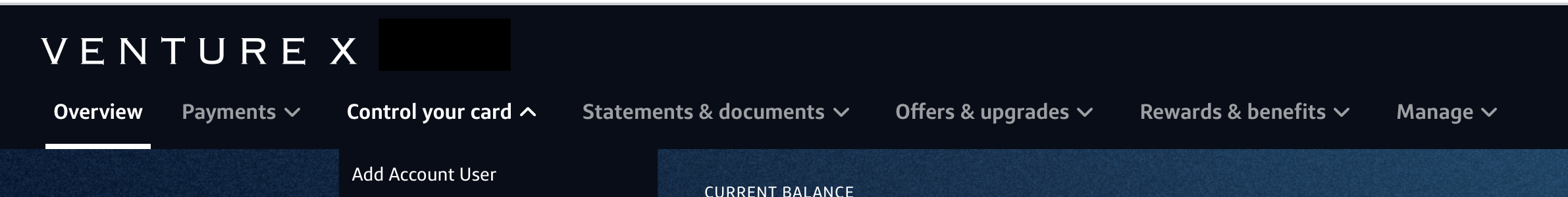 Capital One add account user