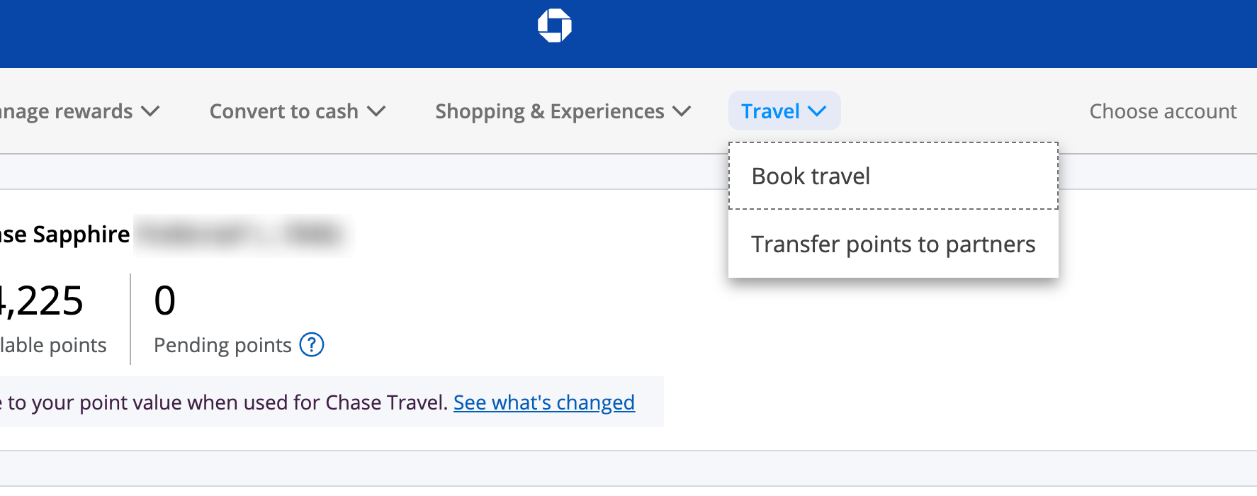 How to find the Chase Travel portal