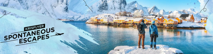 Singapore Airlines Spontaneous Escapes Banner Image