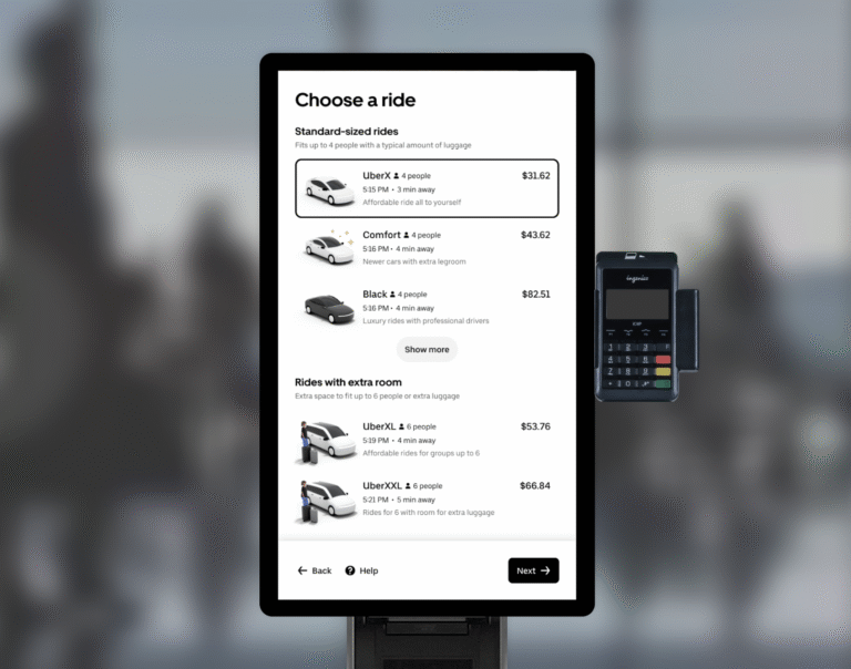 Uber Expands Shuttle Concept, Adds Booking Kiosks, Tweaks Tips