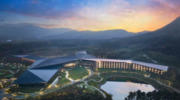 A photo of Hilton Nanjing Niushoushan in China.