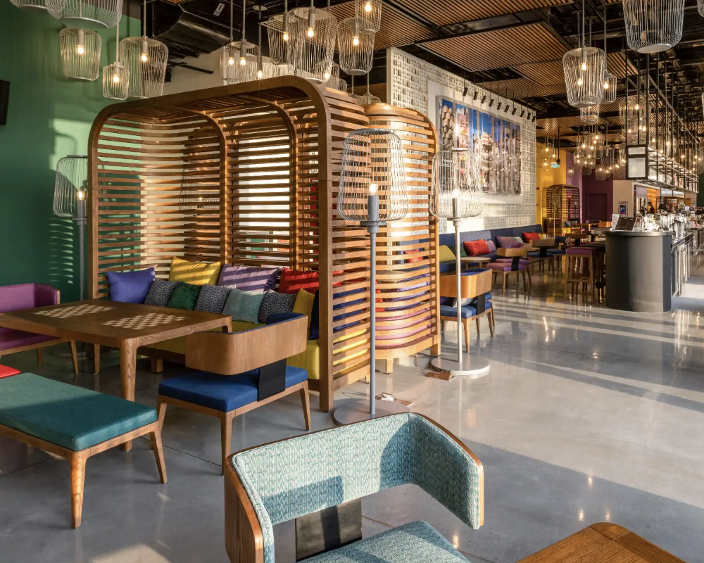 Lobby at the Wink Danang Riverside.