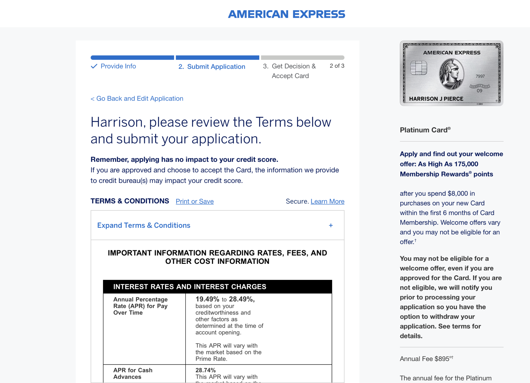 How the Amex Welcome Offer Eligibility Tool Works