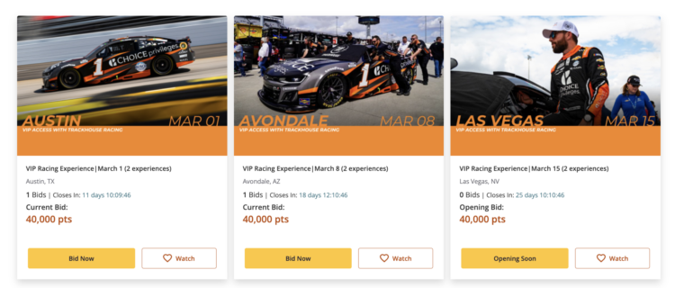 Choice Racing Experiences