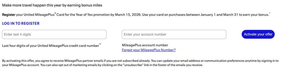 United Card January 2026 Promotion