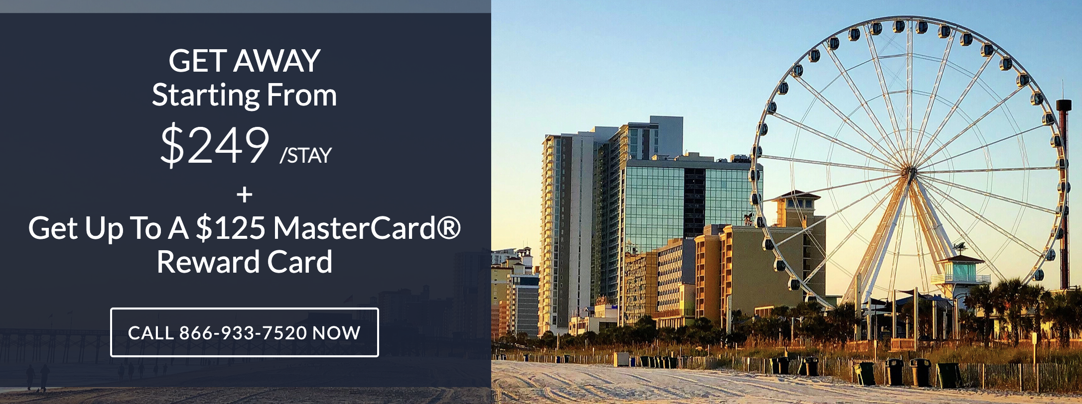 Choice Privileges timeshare offer promo banner.