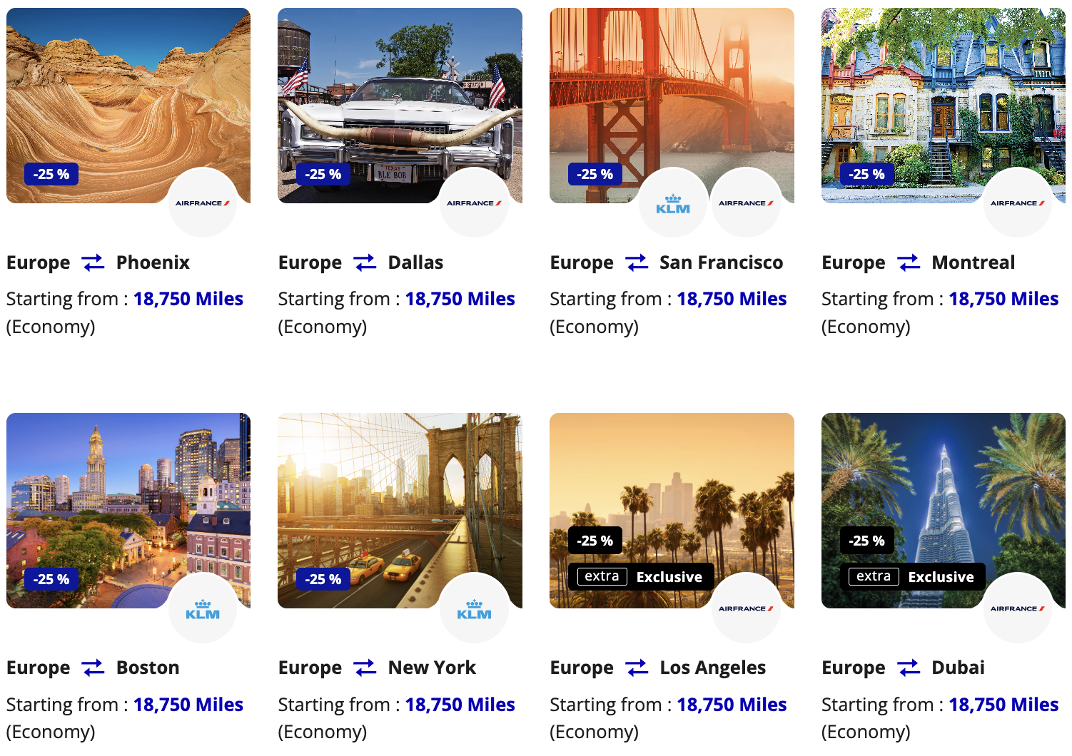 Flying Blue Promo Rewards for February 2026