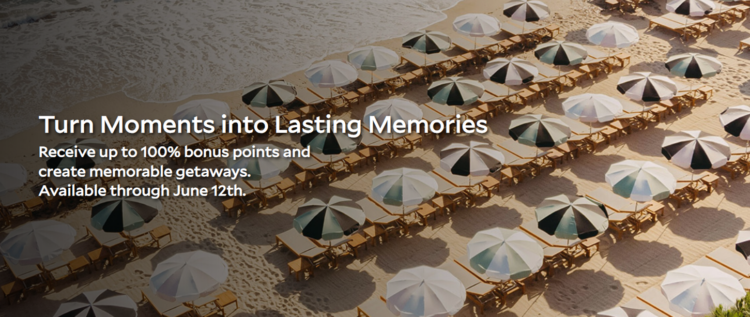 Leading Hotels of the World buy points promo banner