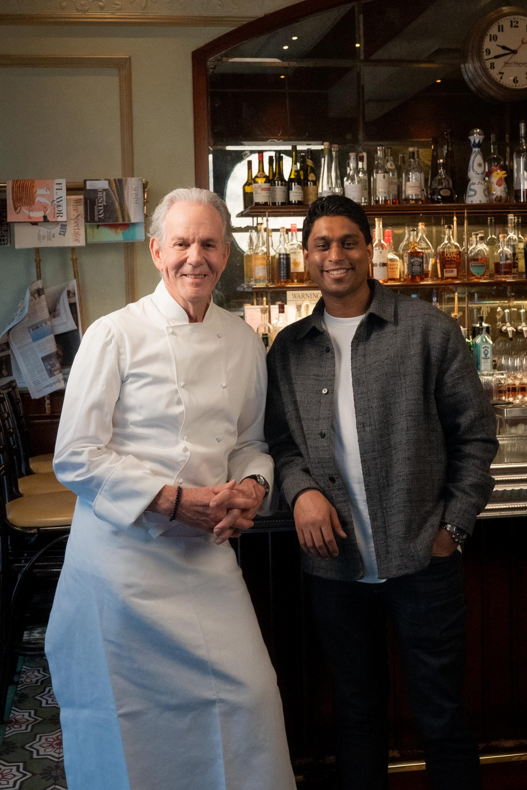 Bilt CEO Ankur Jain with Chef Thomas Keller