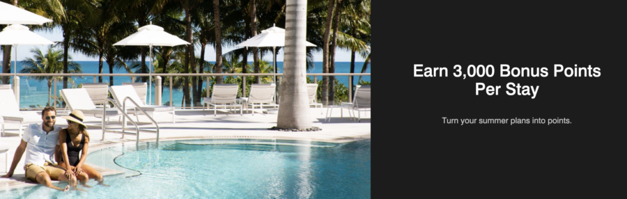 Screenshot of Marriott bonus points promo.