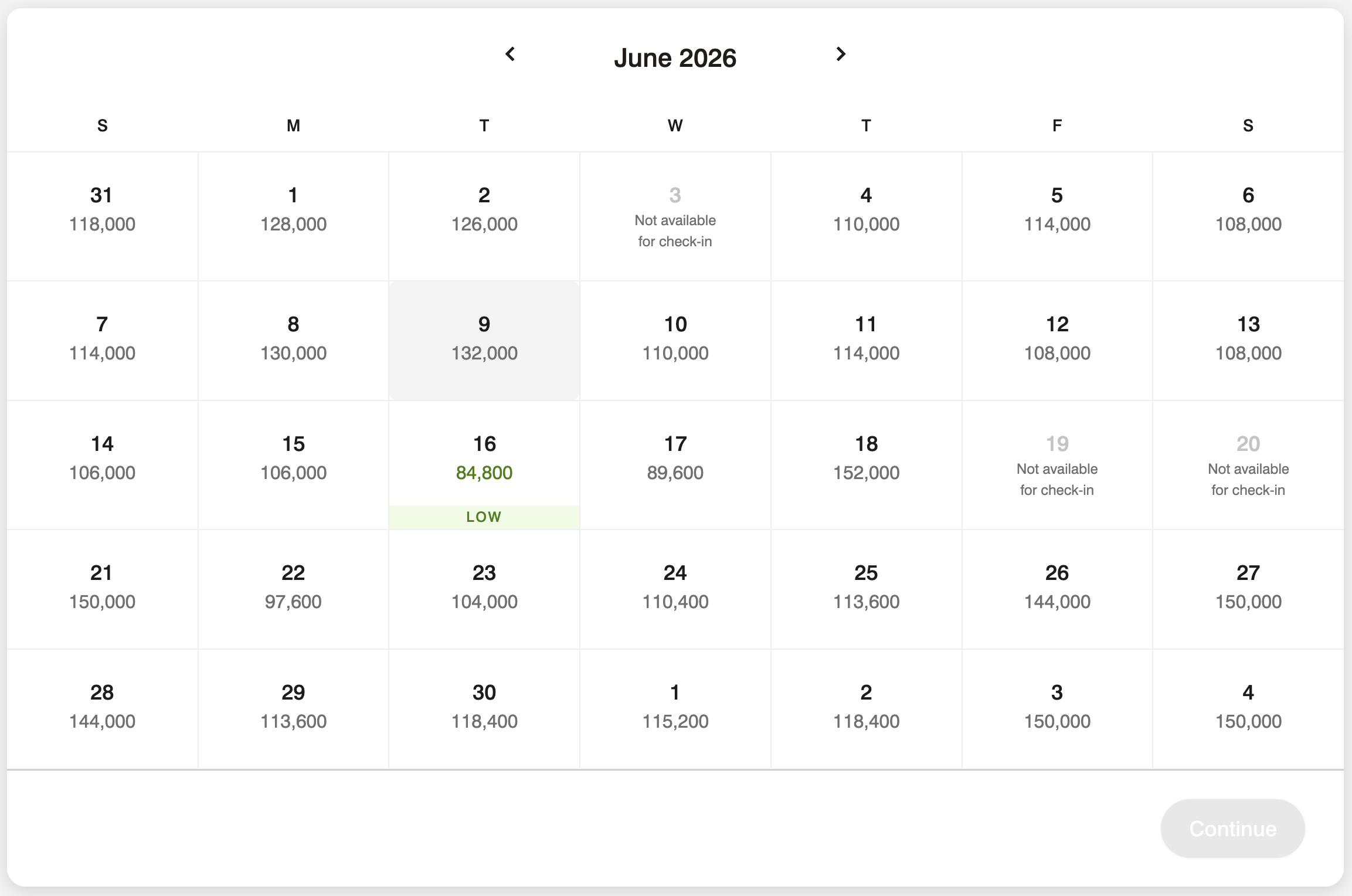 The St. Regis Aspen Resort award calendar.
