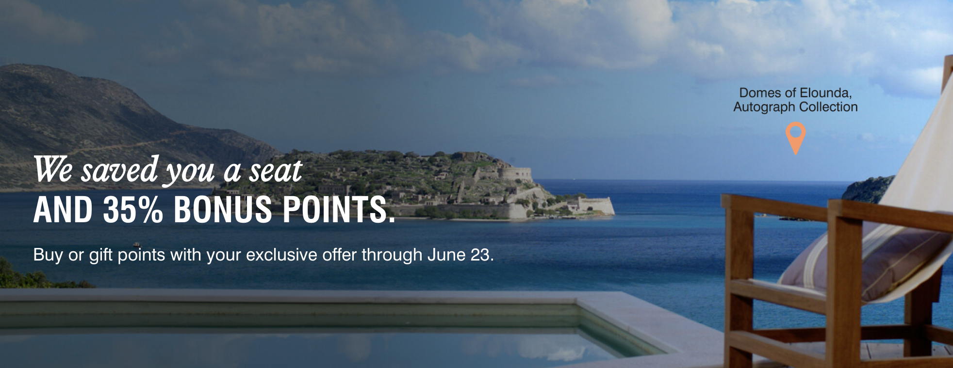 Screenshot of Points.com offer for buying Marriott points.