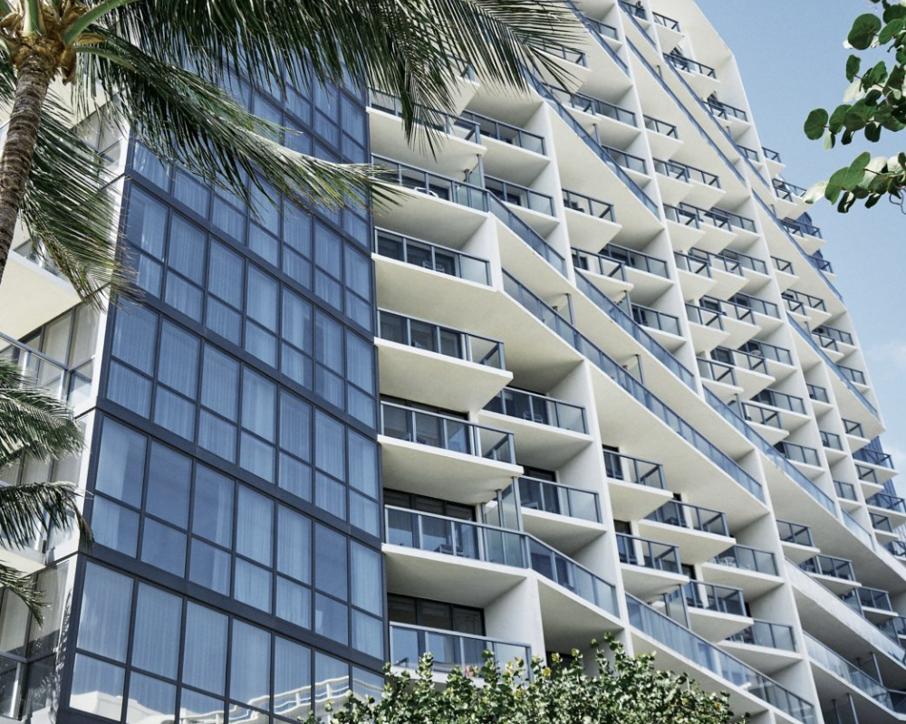 Exterior of the W South Beach.