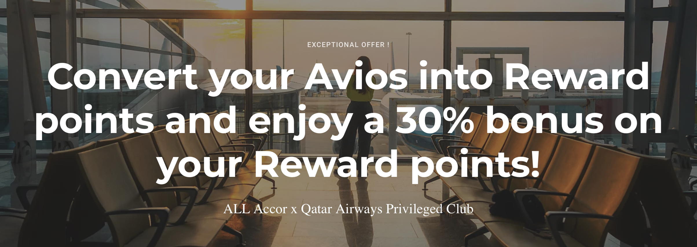 Accor 30% bonus promotion