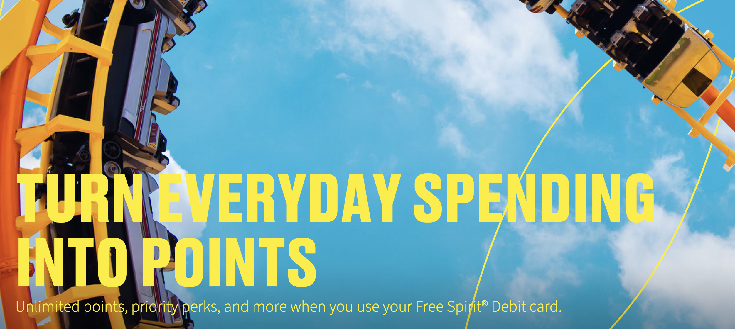 Free Spirit Debit Card Lander