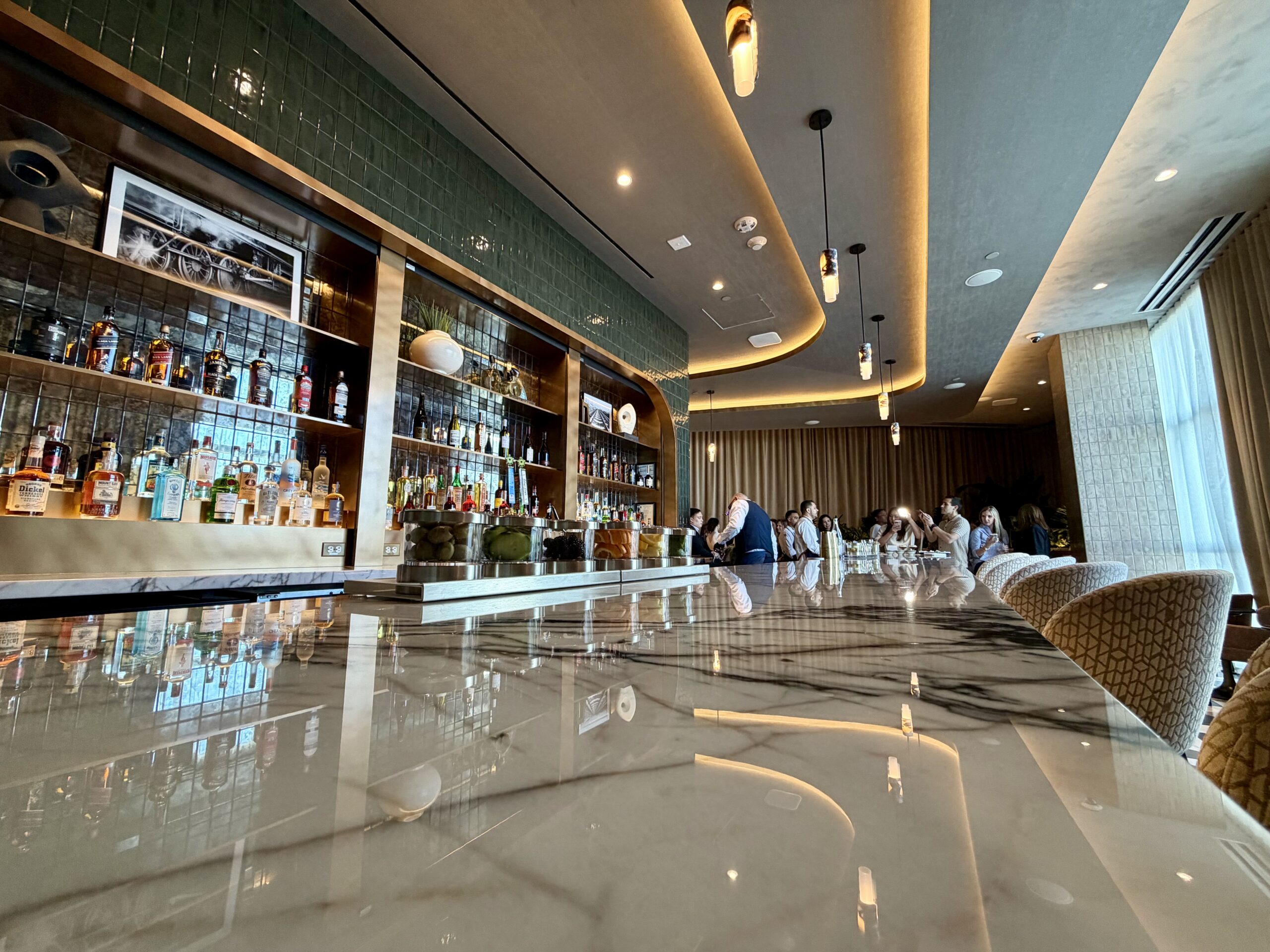 Amex Sidecar Las Vegas bar.