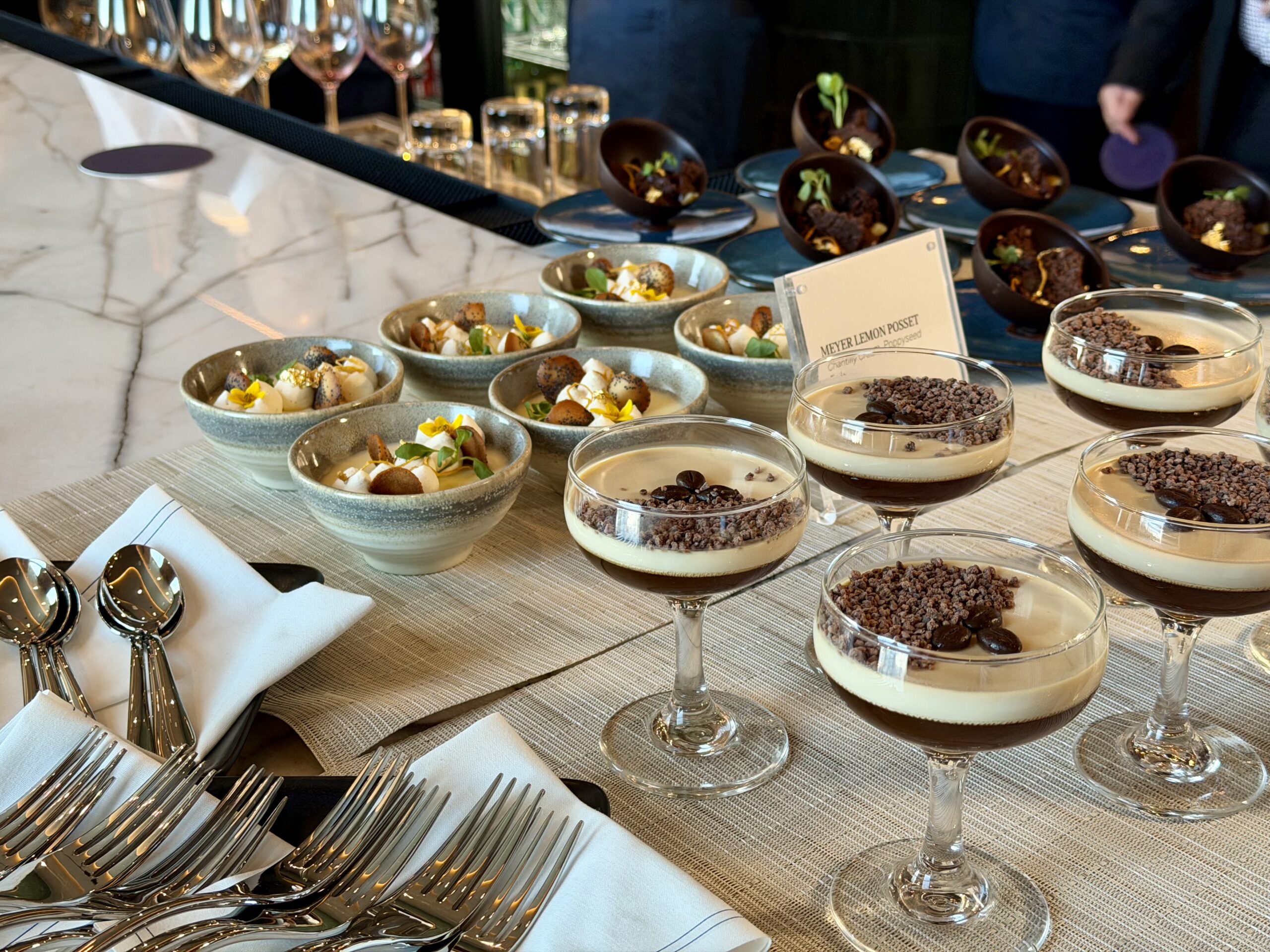 Amex Sidecar Las Vegas desserts.