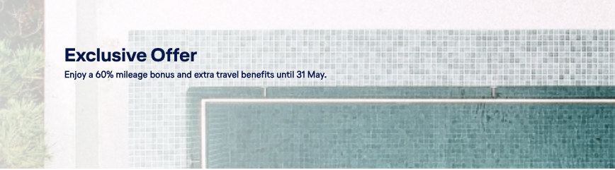Banner image to buy Lufthansa miles with a 60% bonus