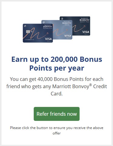 Chase Marriott Referral Bonus