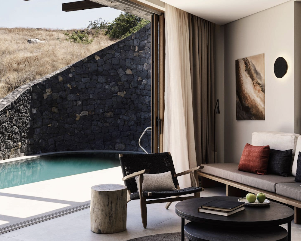 Magma Resort Santorini suite.